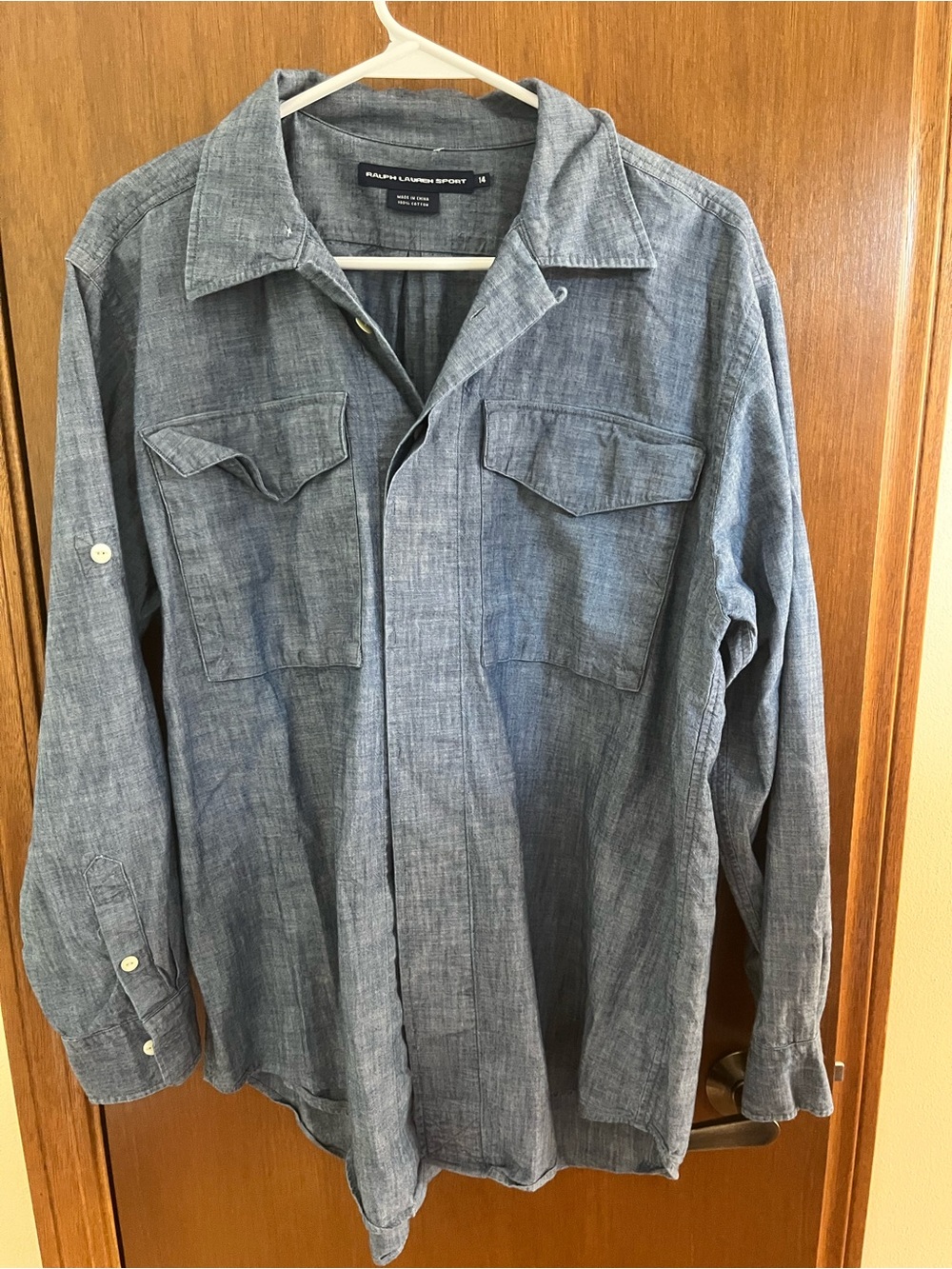 Ralph Lauren sport  woMen’s Blue  Shirt 14